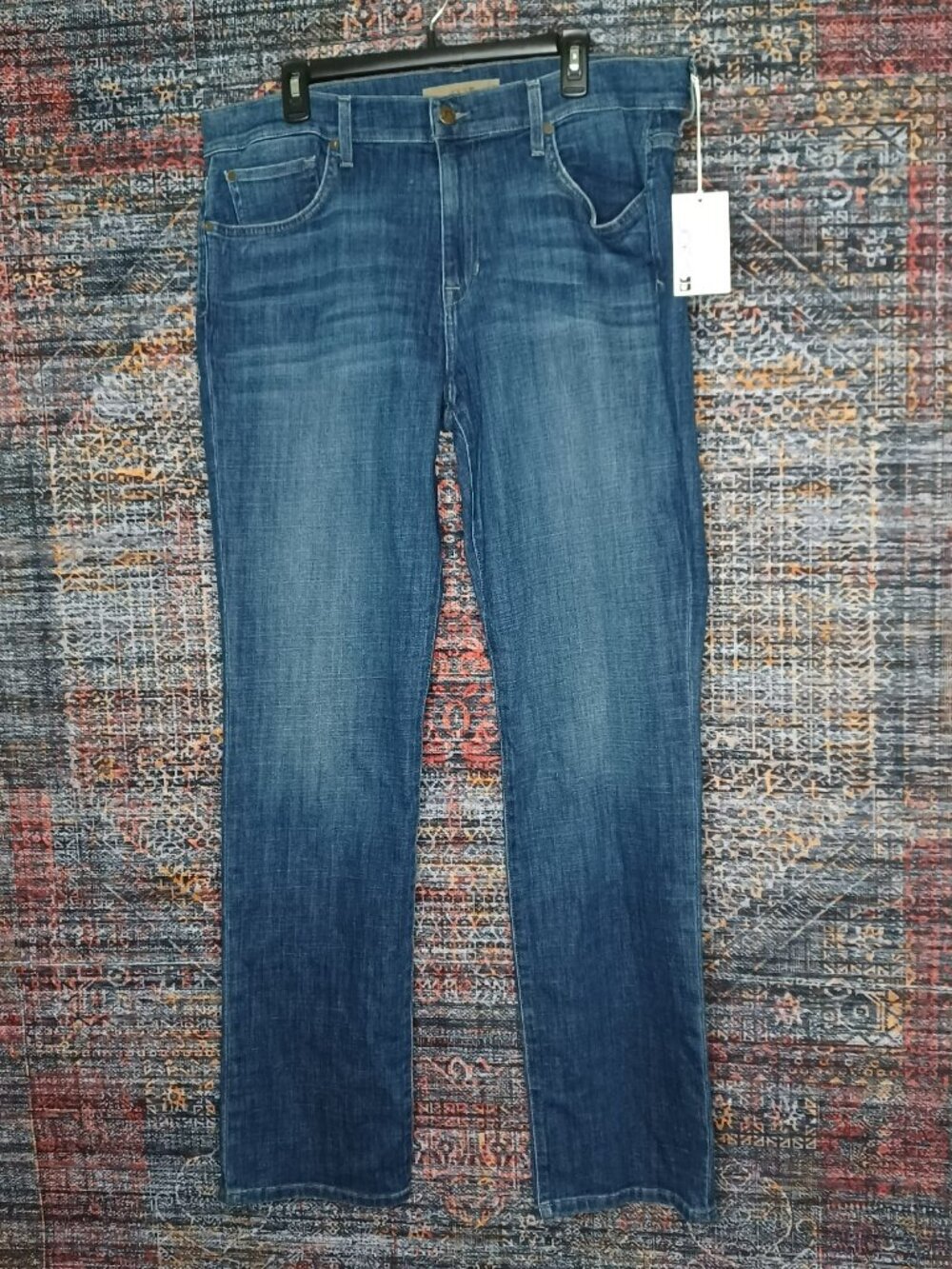 Joes Jeans mens dark distressed The Classic straight leg TALL 38x36 NWT